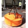 Buy cheap Electric Industrial Lifting Magnets Separators 600/500kg Steel Scrap Lifting from wholesalers