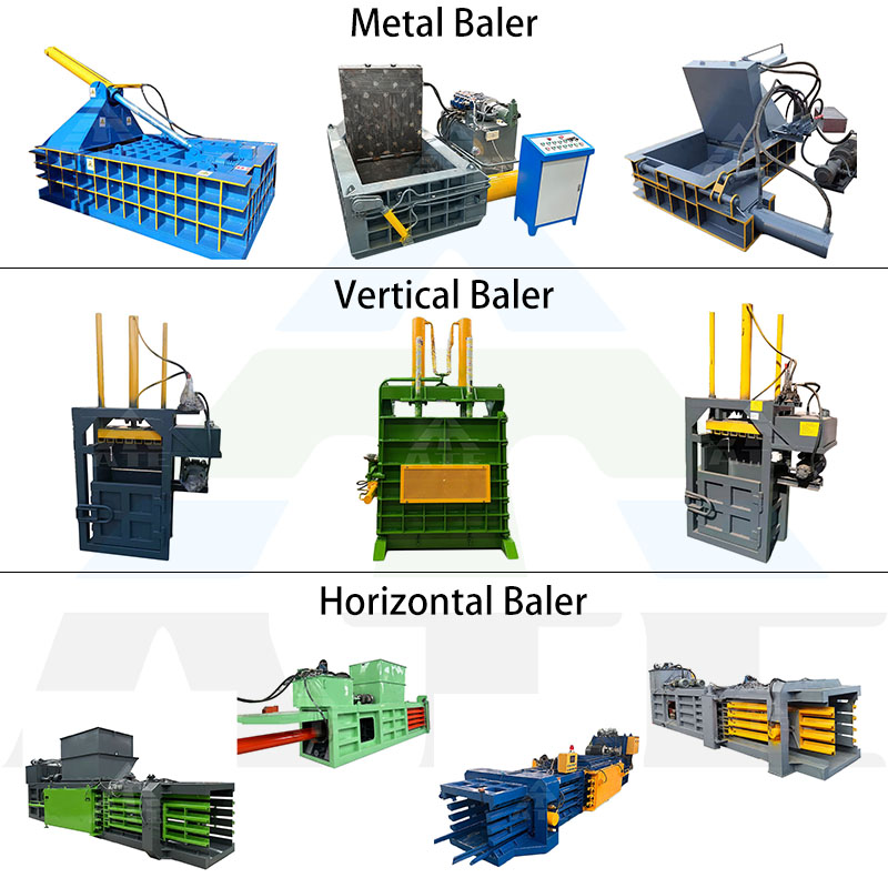 60T-200T Horizontal Cardboard Baler Recycling Baler Machine