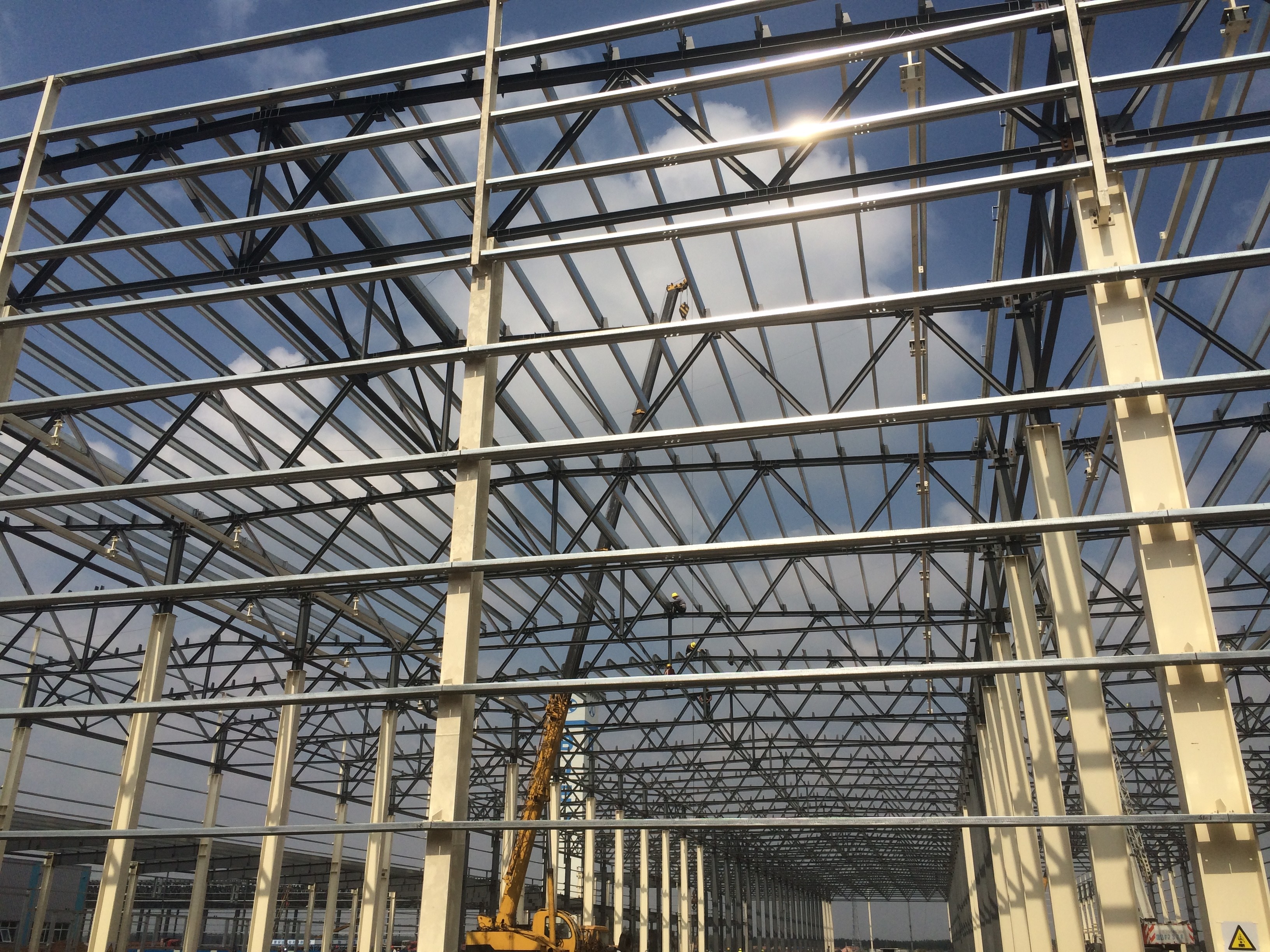 Construction Prefabricated Steel Structure Steel Frame Industrial Buildings