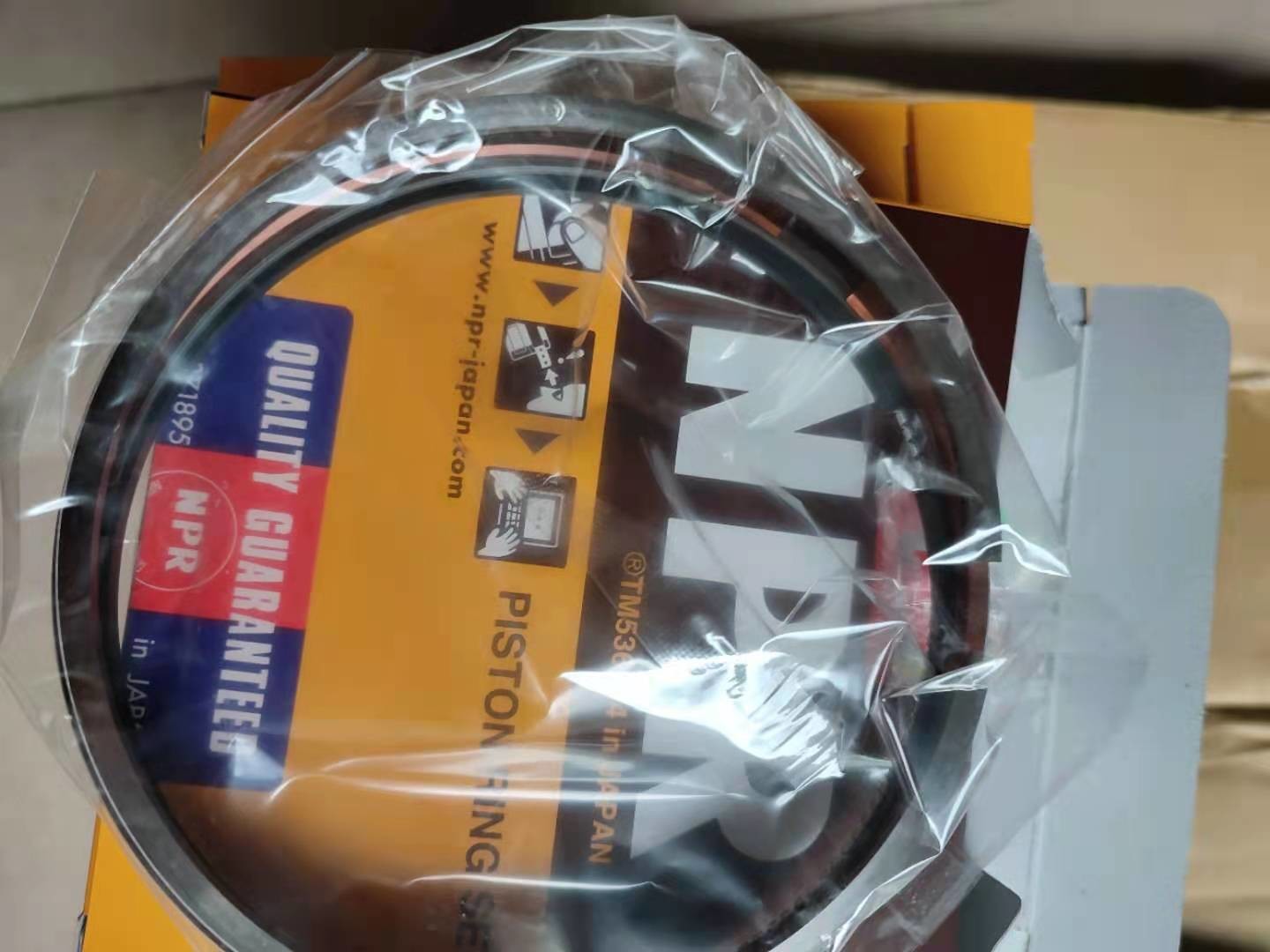 Isuzu 6uz1 NPR Piston Rings 8-98056-464-0 Japan Npr Ydi10225zz Rik17013