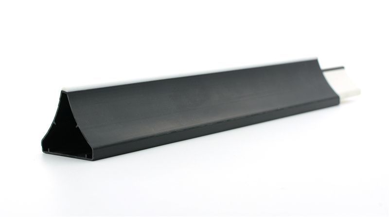 Custom Extrusion Plastic PVC PE Clear U Channel Rectangular Triangle Shaped Profile