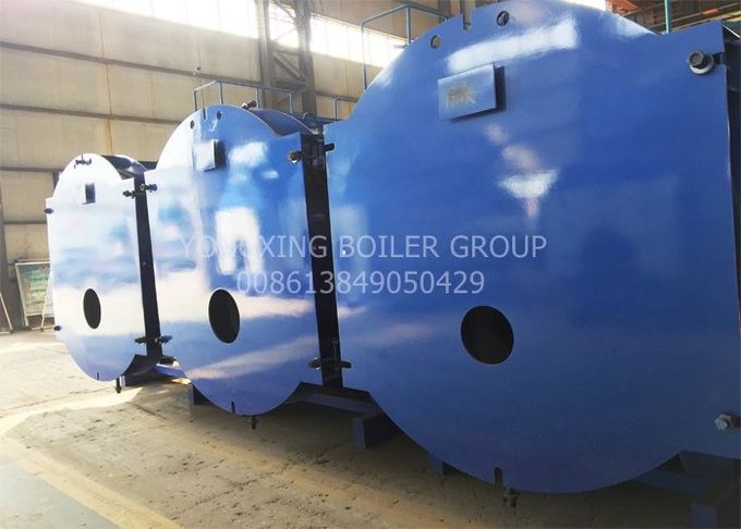 Diesel Fuel Fire Tube Steam Boiler , Dyeing Factory Most Efficient Boiler