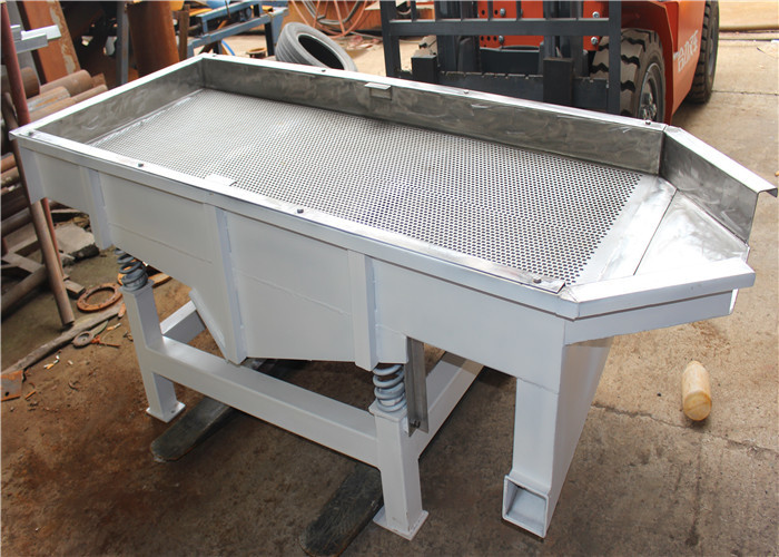 Carbon Steel Wood Chips Linear Vibrating Screen 1-8 Layers