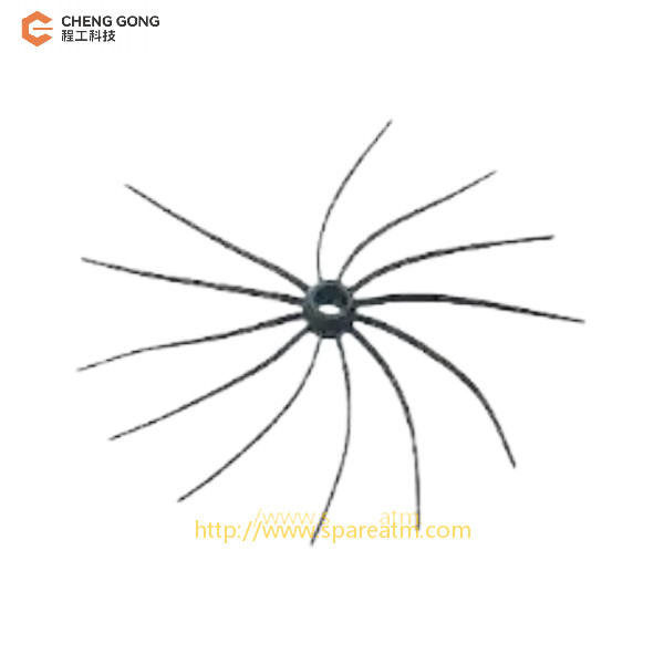 49254690000N-03-01/49-225245-000C DN100 2.0 Stack Money Impeller 12 Blades Diebold Nixdorf ATM Machine Spare Parts