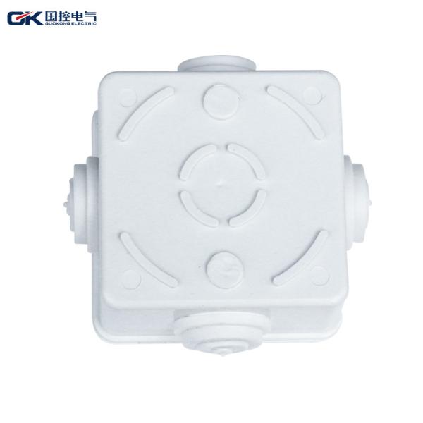 Mounting Hole Round Plastic Electrical Box Safety Waterproof Terminal Junction