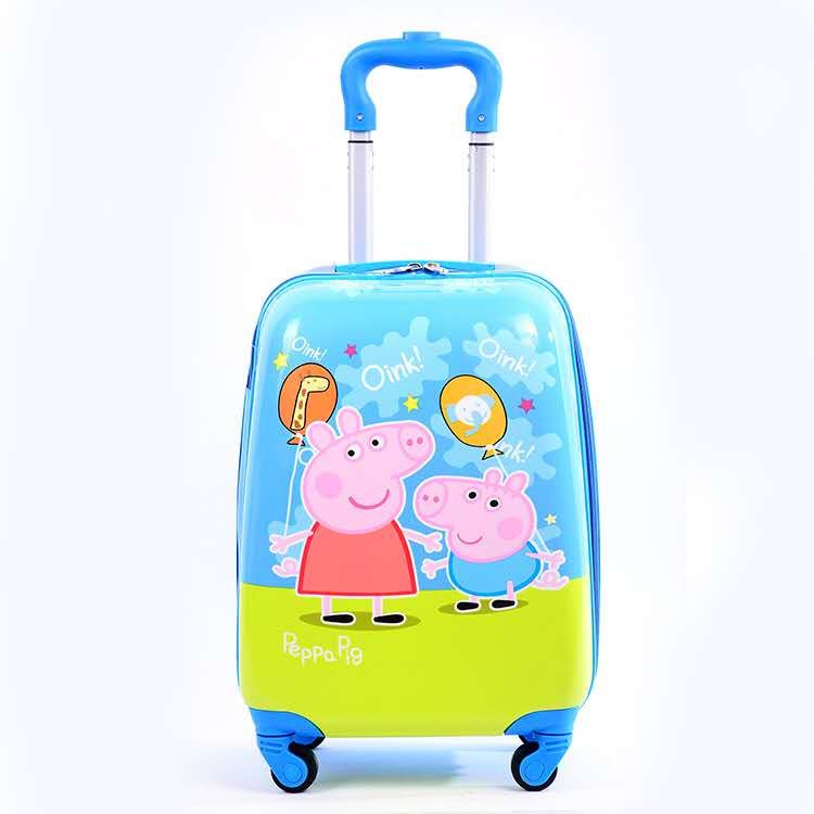 Customize made ABS Kids school Bags Cabin Luggage With Animal Printing