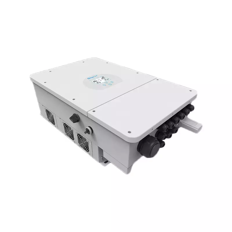 Hot sale Deye Hybrid inverter SUN-12K-SG04LP3-EU/AU 12000W 12KW with wifi Three Phase 2 Mppt solar inverter
