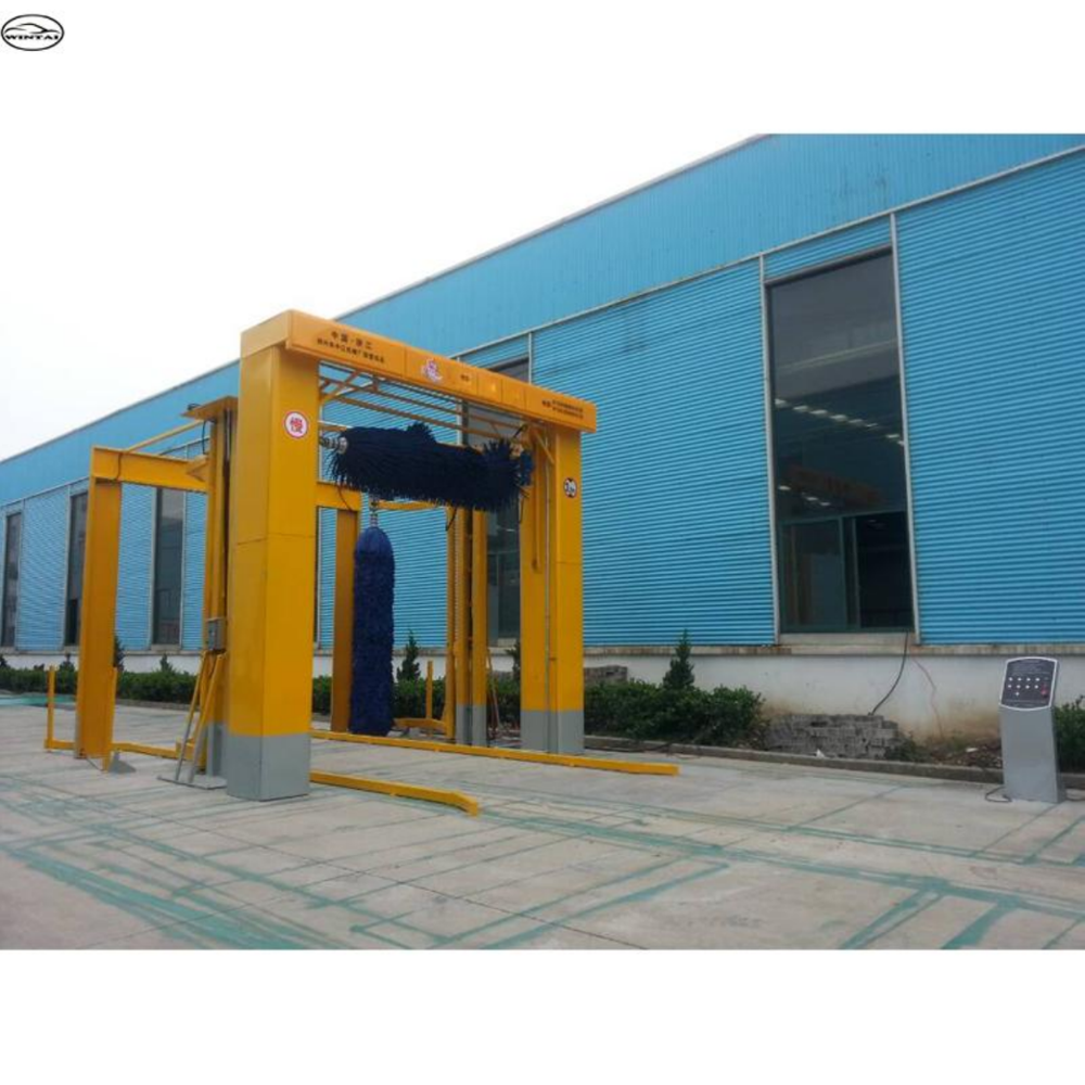 Two Side Brush 14kw Channel Type Automatic Bus Washing Machine For Thorough Cleaning