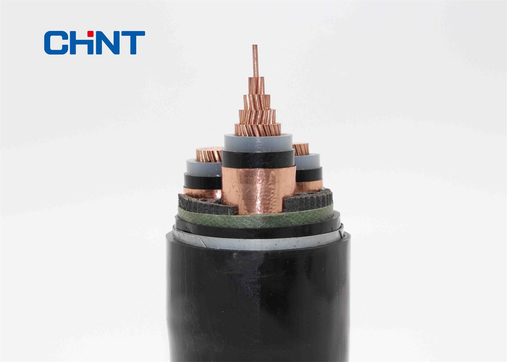 Single core and 3 cores CU/XLPE/CTS/STA/LSOH power cable rated voltage 6/10(12)kV