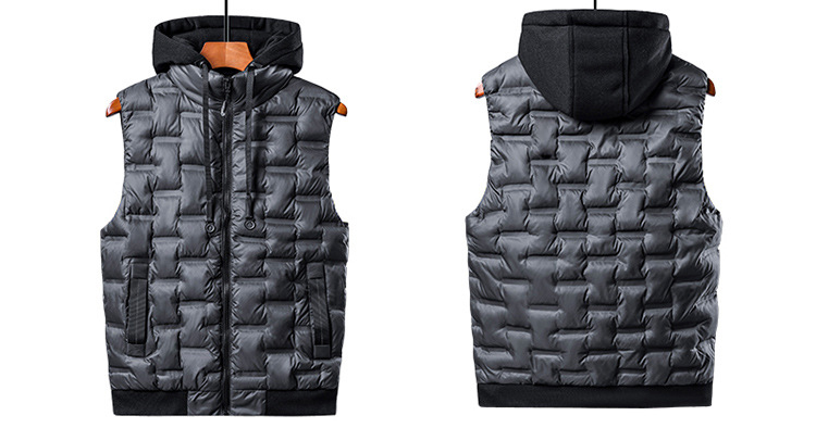 Customs Logo Windproof Lightweight Quilted Puffer Utility Gilet Mens Vest Men's Vests & Waistcoats Man Gilet