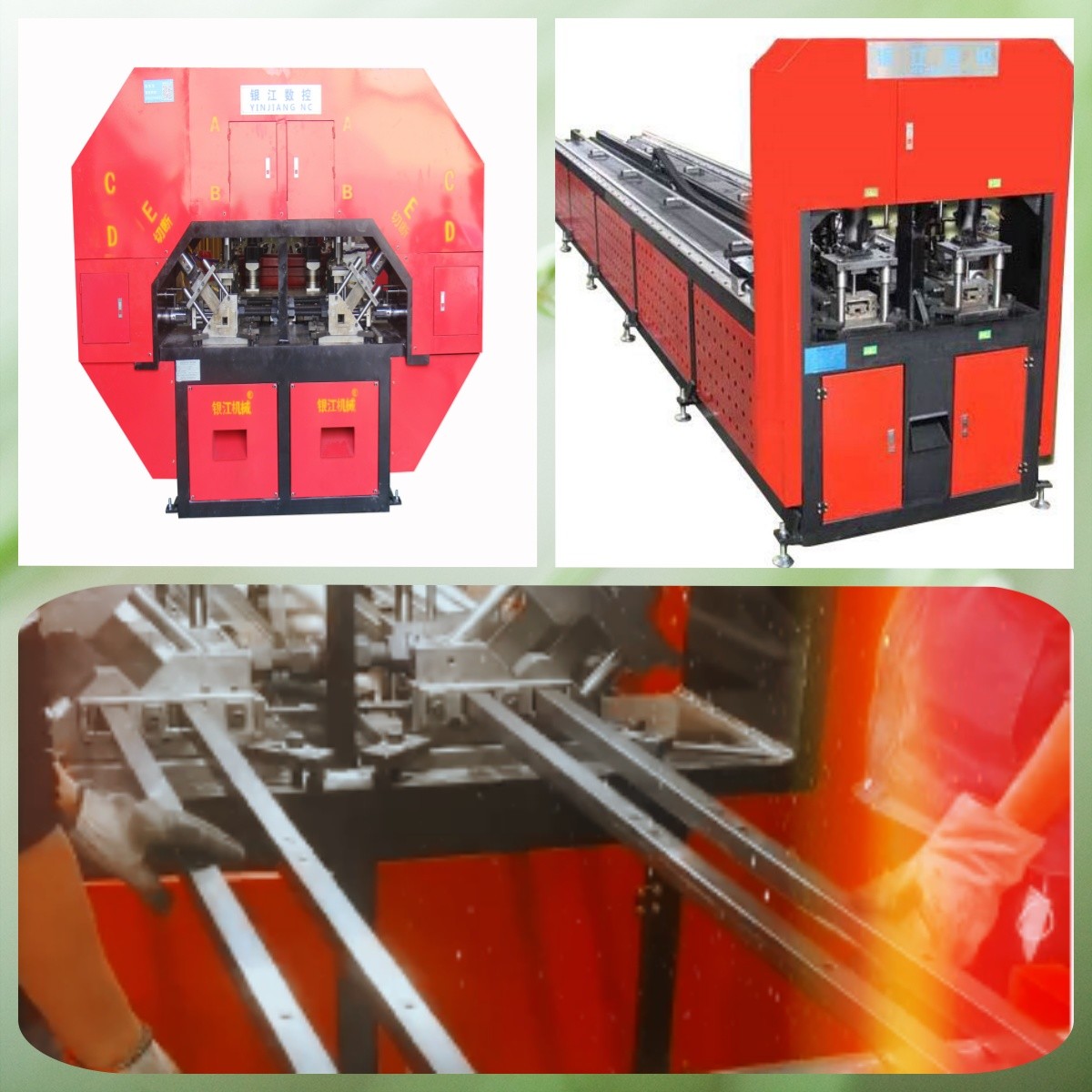 Cutting Function Iron Pipe Stamping Press With Accurate Precision Design