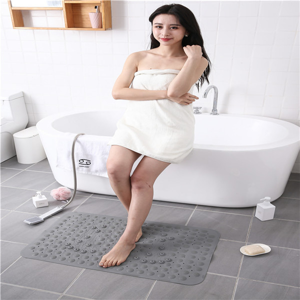 Customized Print Anti Bacterial Baby Shower Mat For Bath Tub
