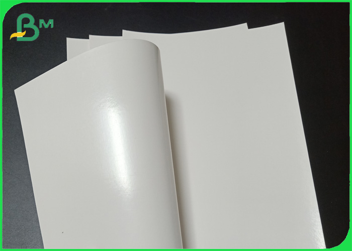 230gsm + 15g PE Coated Food Grade White Kraft Paper Roll For Ice Cream Cup