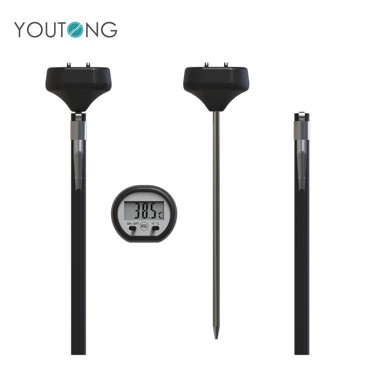 Digital Instant Read Meat Thermometer ABS Plastic Type for Kitchen Food Digital Timer