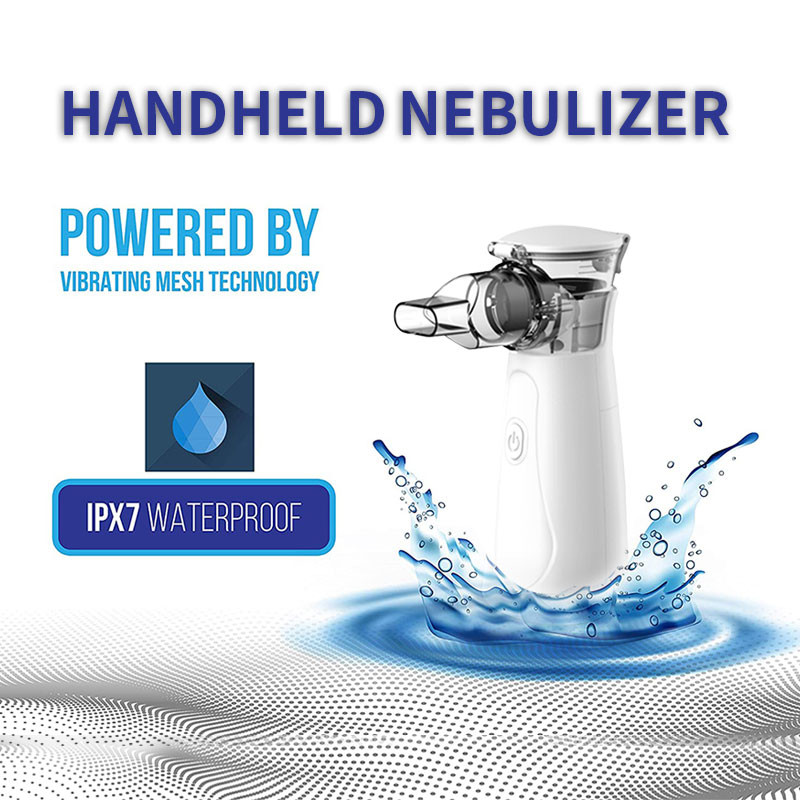 USB Inhaler Ultrasonic Mesh Nebulizer Removable AAA Battery