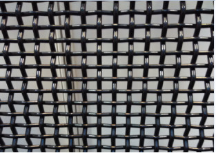 Galvanized Crimped Woven Wire Mesh Stainless Steel 1-5m Width Acid Resistant
