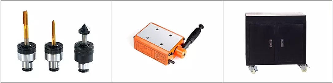 Rubber Cnc Self Pneumatic Air Tapping Machine Low Noise With Moving Work Table
