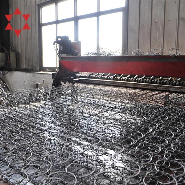Wholesale Spring Mattress Raw Material 4-7 Turns Inner Spring Unit Bonnell Spring Mattress for Queen Size Bed