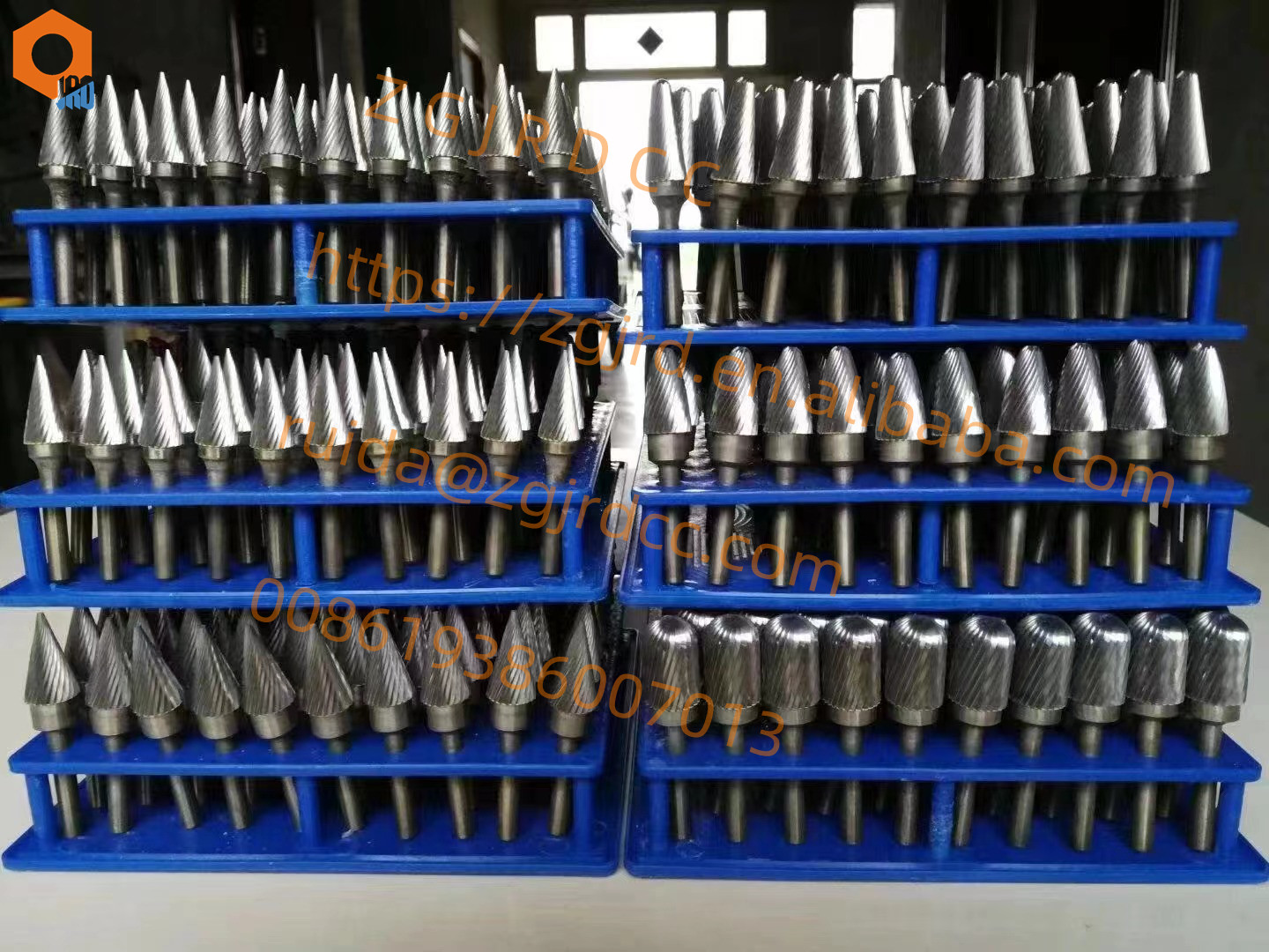 100% Virgin Tungsten Carbide Rotary Burr Deburring Tools OEM Accepted