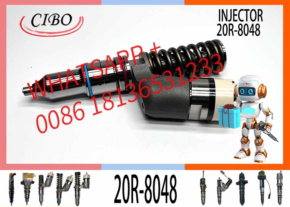 common rail diesel fuel injector 20R-8048 211-3026 276-8307 10R-0724 10R-9787 10R-7228 for C18 Engine
