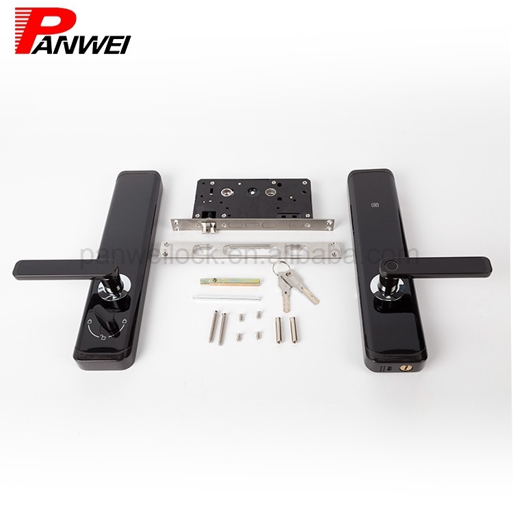 TT Lock Fingerprint Scanner Door Lock Support Password Card Key Open / APP Lock