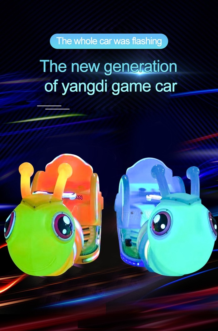 Good Quality Coin Operated Battery Caterpillar Toy Car Bumper Car