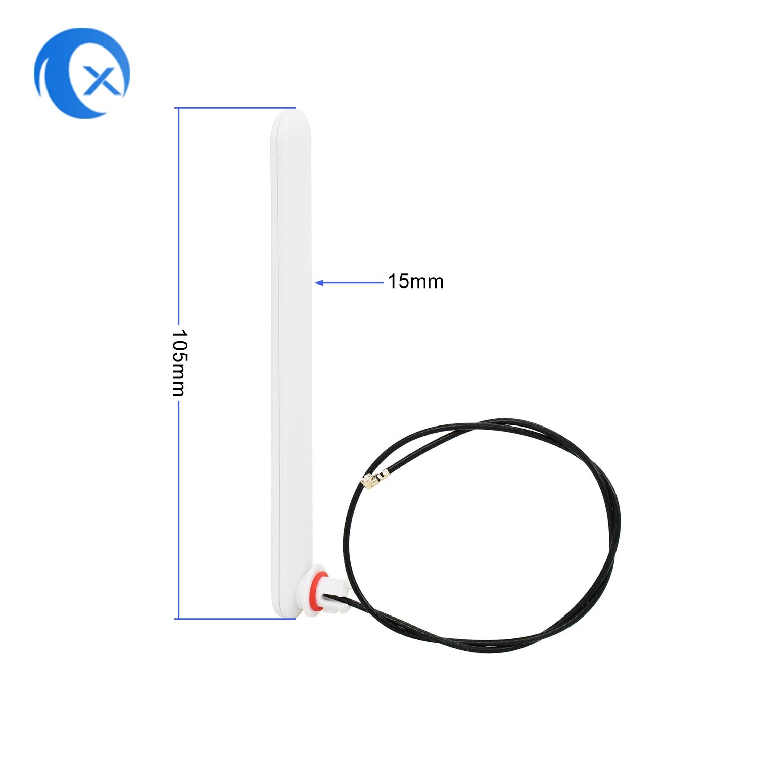 2dBi 2.4G 5.8G Dual Band Omnidirectional WiFi Antenna For IP Camera