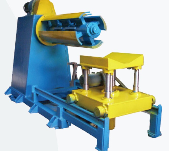8T Floor Deck Roll Forming Machine 45# Steel With Quenching 60mm Shaft Chain Drive