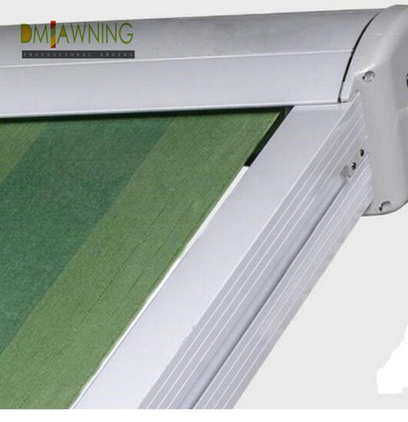 Heavy Duty Retractable Roof Awning Remote Motor Sunshade Waterproof Retractable Pergola Awnings