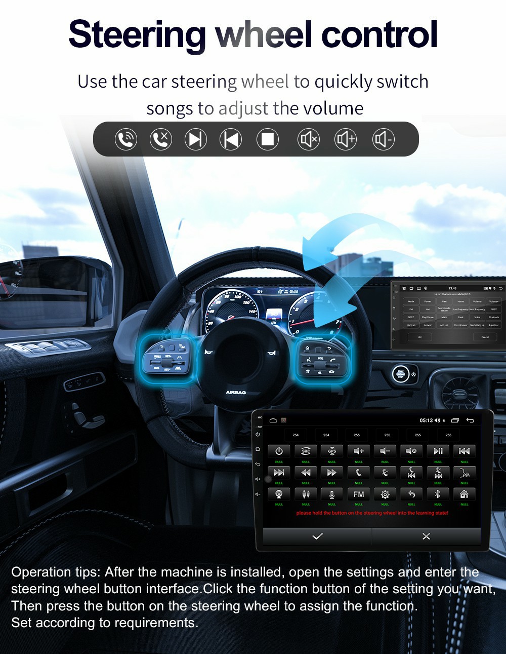 Steering Wheel Control Car Radio Panel for Suzuki Grand Vitara III Stereo Dash CD GPS Trim Kit Installation