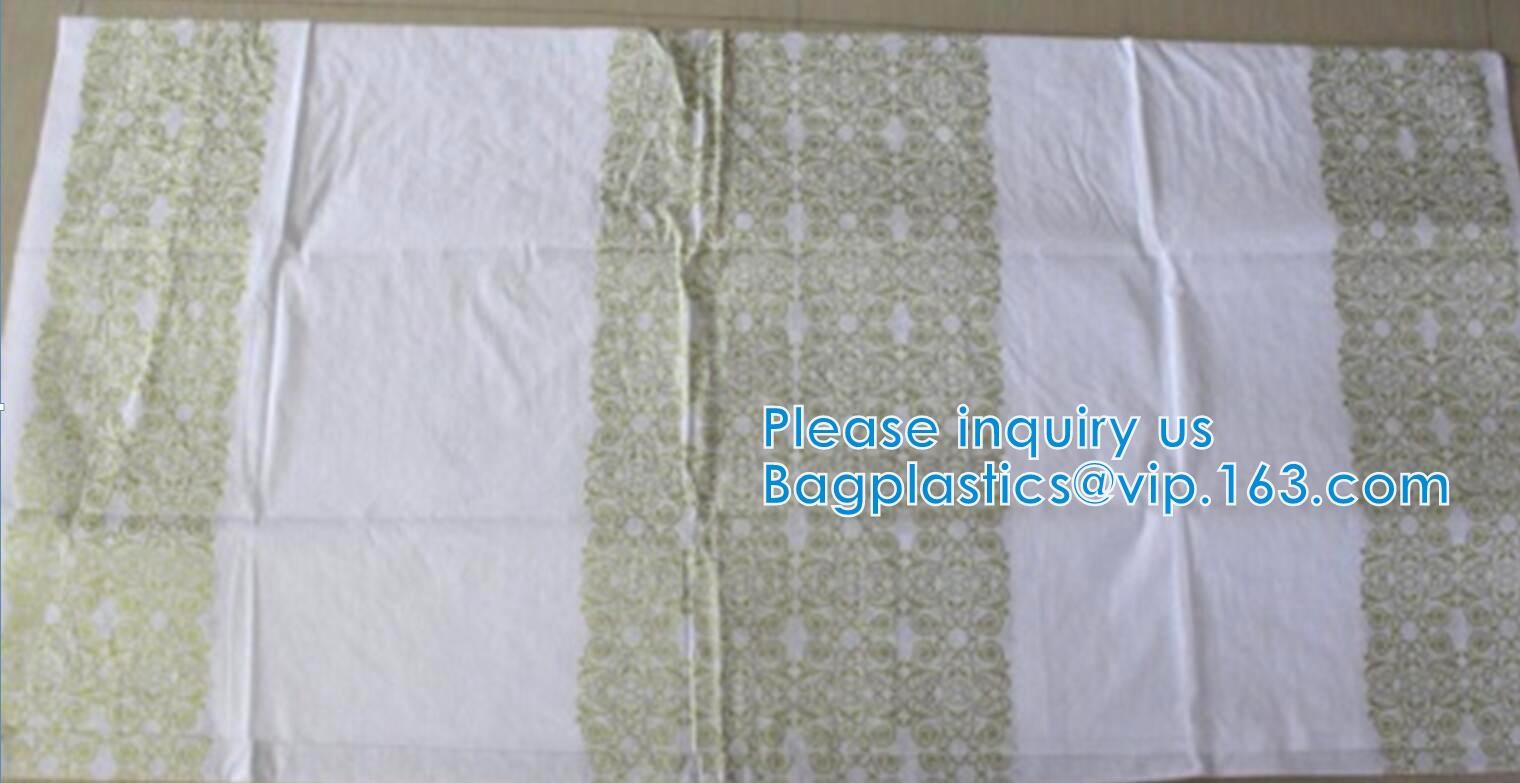 PEVA Flannel backed Tablecloth flow-casting film Odorless and Environmentally Friendly Tablecloth Oblong Rectangle