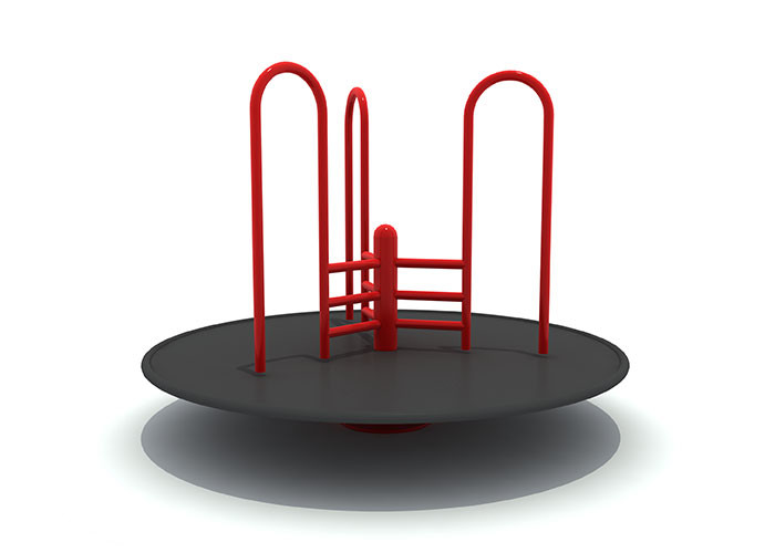 Mini Turntable Spinning Playground Equipment Non Toxic OEM Accepted