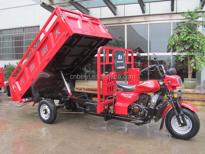 Chongqing Made 200CC 175cc Motorcycle Truck 3-Wheel Tricycle for Open Body Type Cargo