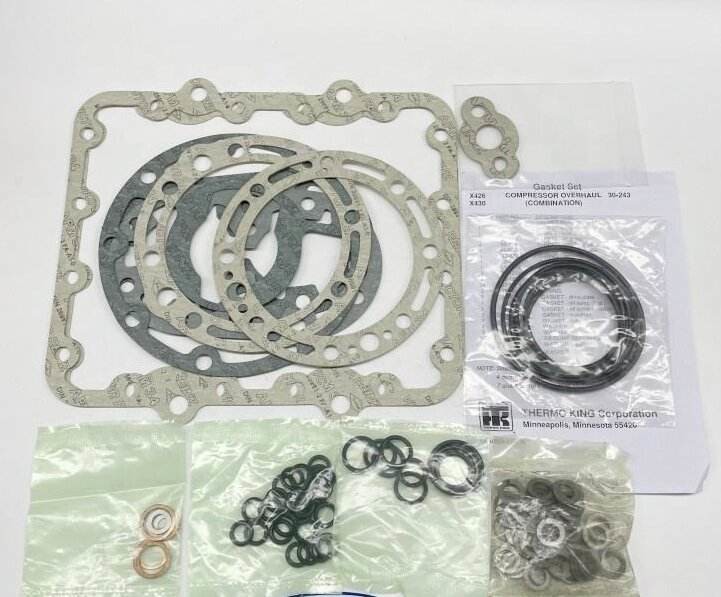 Thermo King 30-0243 30-243 Compressor Gaskets Kit For Compressor X430 / X426
