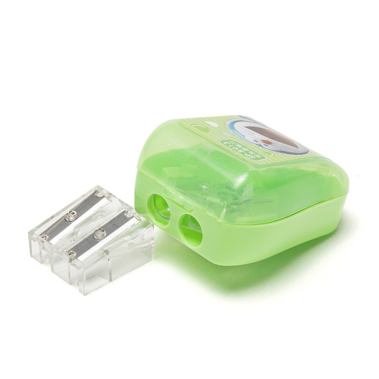 Anti Swallow Decal Cartoon Pencil Sharpener For Large Pencils
