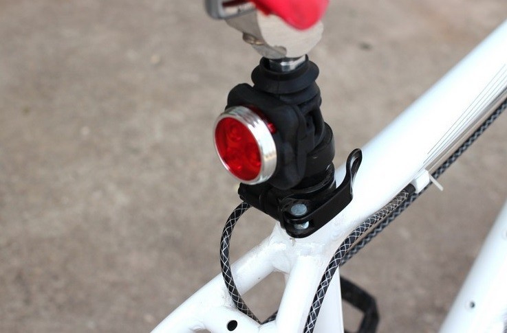 Red USB led light for bike tail light, super bright bike light