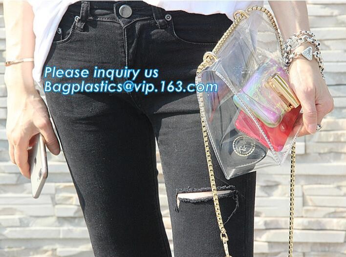 Waterproof Tote Bag for Teen Fashion And Classy woman, Durable Clear Pvc Zipper Bag Backpack For Best Price, PVC Shoulde