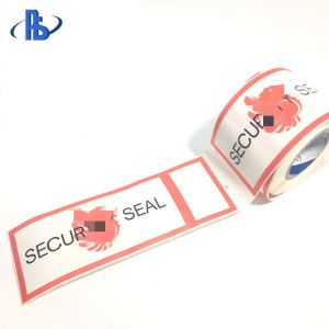 PET Material VOID Security Labels , Custom Tamper Proof Warranty Labels