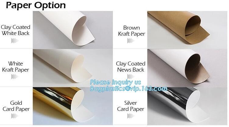 Custom Printed Accept Wholesale Stock White Brown Kraft Paper Shopping Bag With Handle No Minimum, carrier handle bags