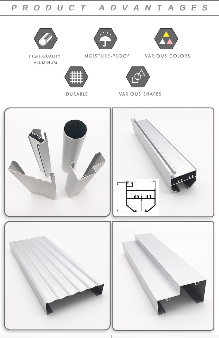 V Slot Aluminium Window Extrusion Profiles Corrosion Resistance Noiseless