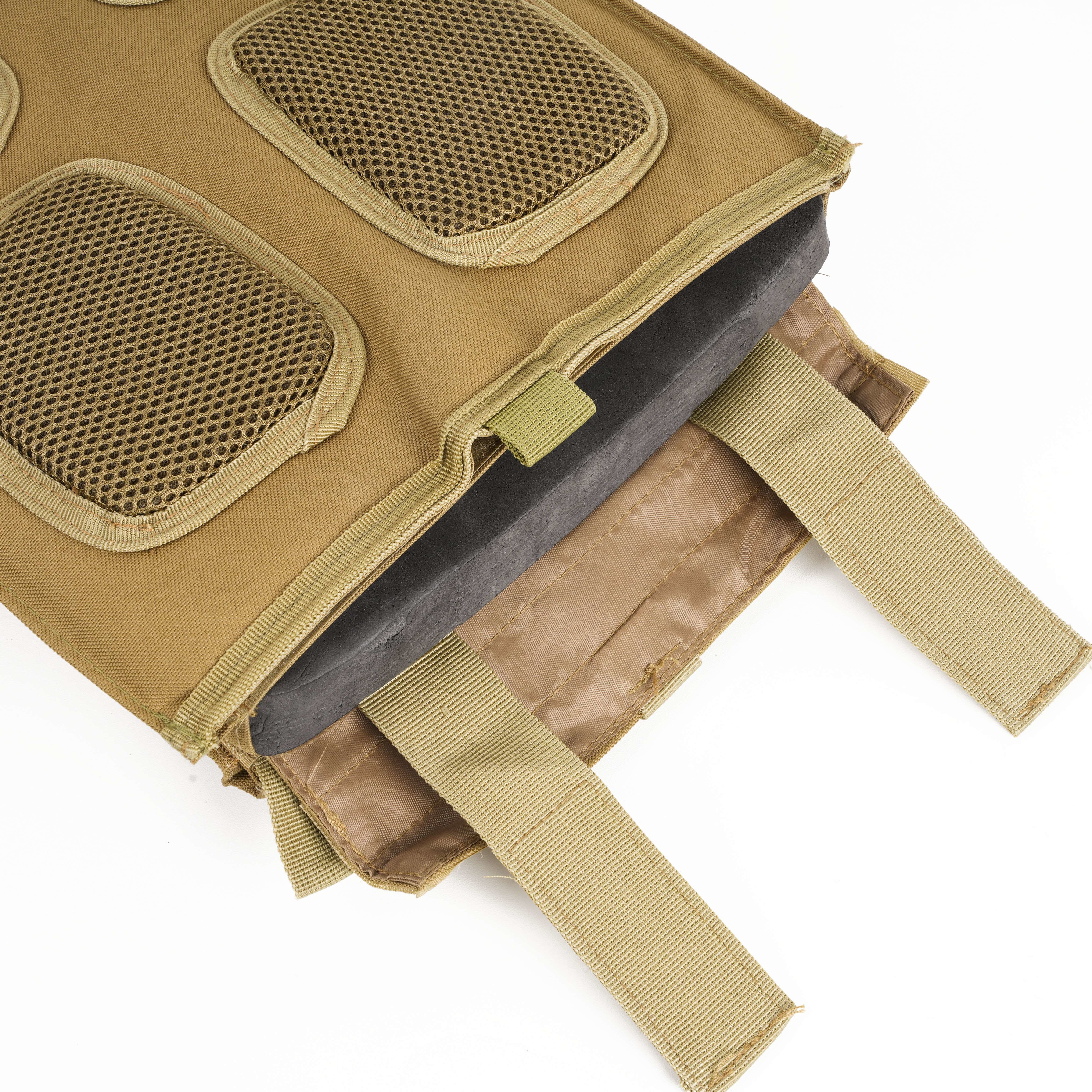 High Protection Military Tactical Bulletproof Vest ARAMID / UHMWPE Customized Style