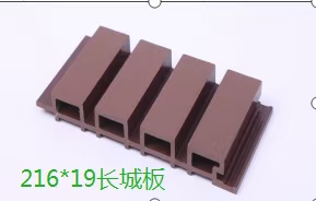 Plastic Wood Composite Materials for Outdoor Wall Panels of Prefabricated Houses