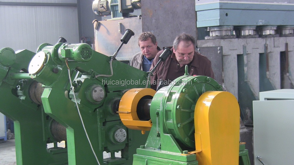 3 Roll Rubber Calender in Blue/Green for 4500mm Width and Production