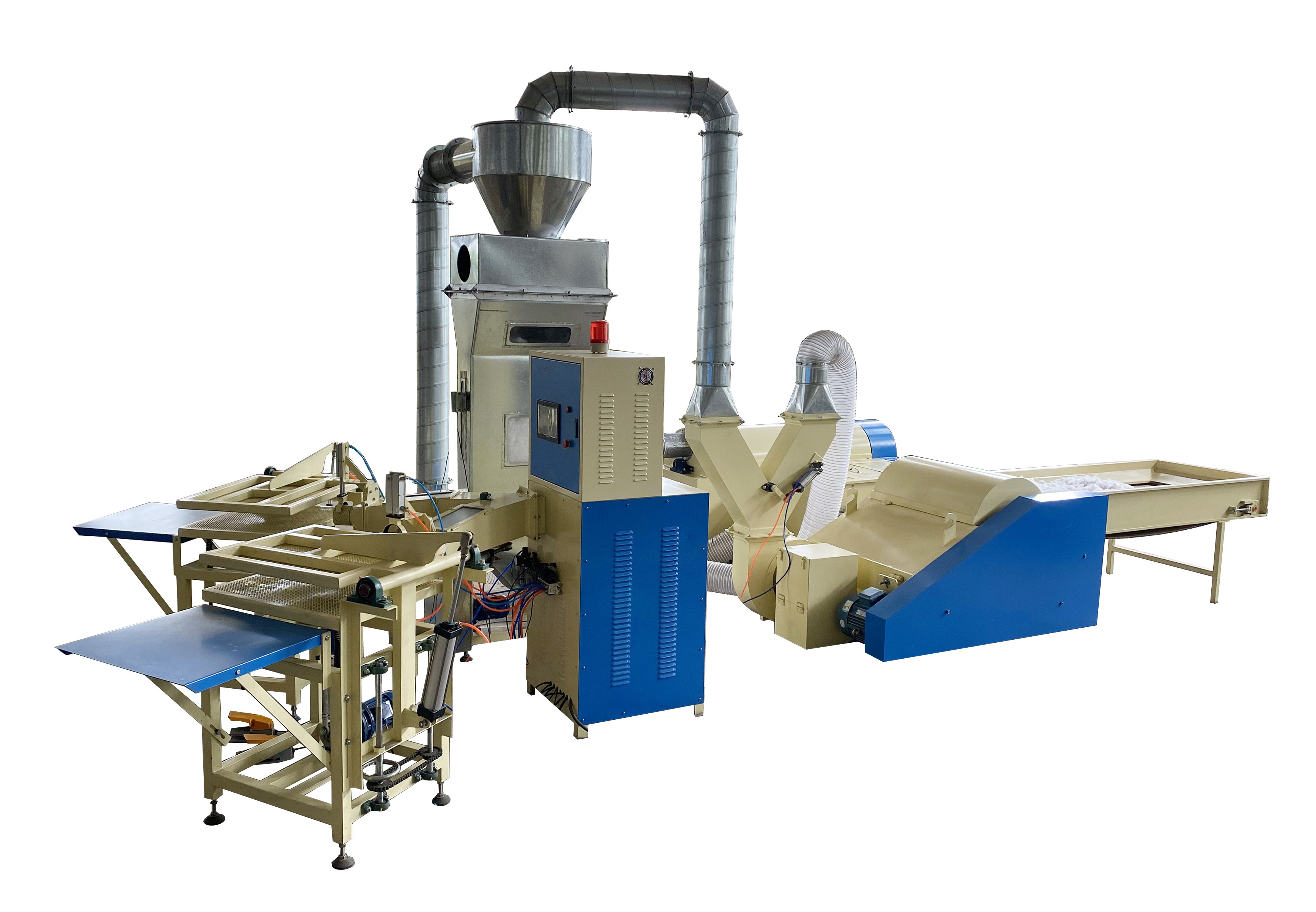 Feather Cotton Pillow Filling Machine Plant Automatic 150kg H
