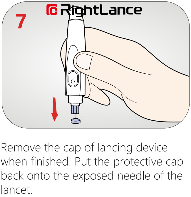 Stainless Steel Adjustable Blood Lancing Lancet Device Pen Two Rail ISO13485
