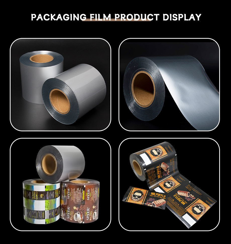 ​​Printed Aluminum Laminated Film Roll Custom Printed High Barrier For Food / Snacks / Pet Food/Pharma - FDA & SGS Certified
