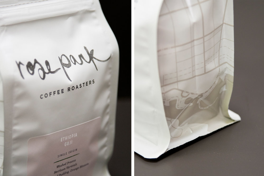FDA 130 Microns Matte White Coffee Pouch With Pocket Zipper