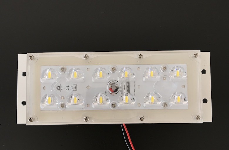 SMD5050 PMMA Led Street Light Lens 160lm/W For 20-50W