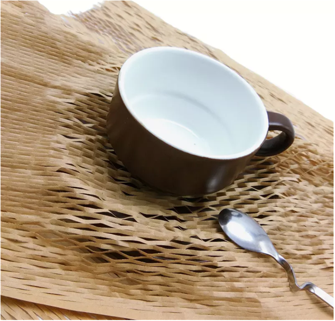 80gsm Honeycomb Kraft Paper 50cm*100m For Gift Packing