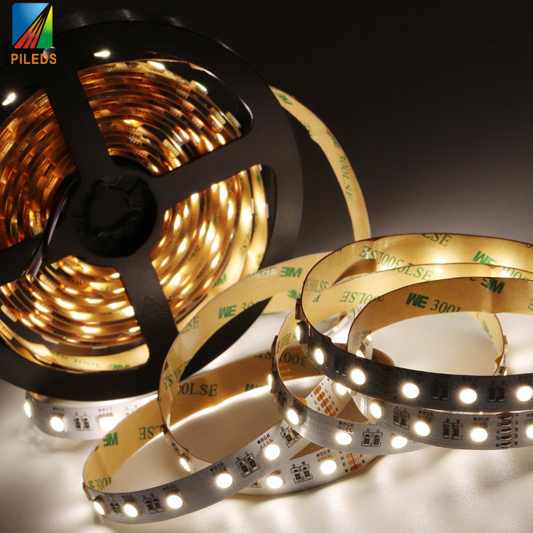 12V 5050 Rgb Led Strip Light White Cold White CCT Smart Strip Lights 24v 5m 60led Flex Rgbw Led Strips